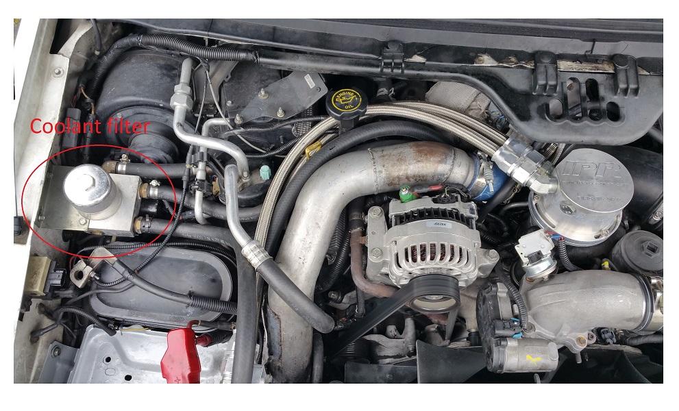 IPR External Oil Cooler Kit for Ford 6.0 Powerstroke